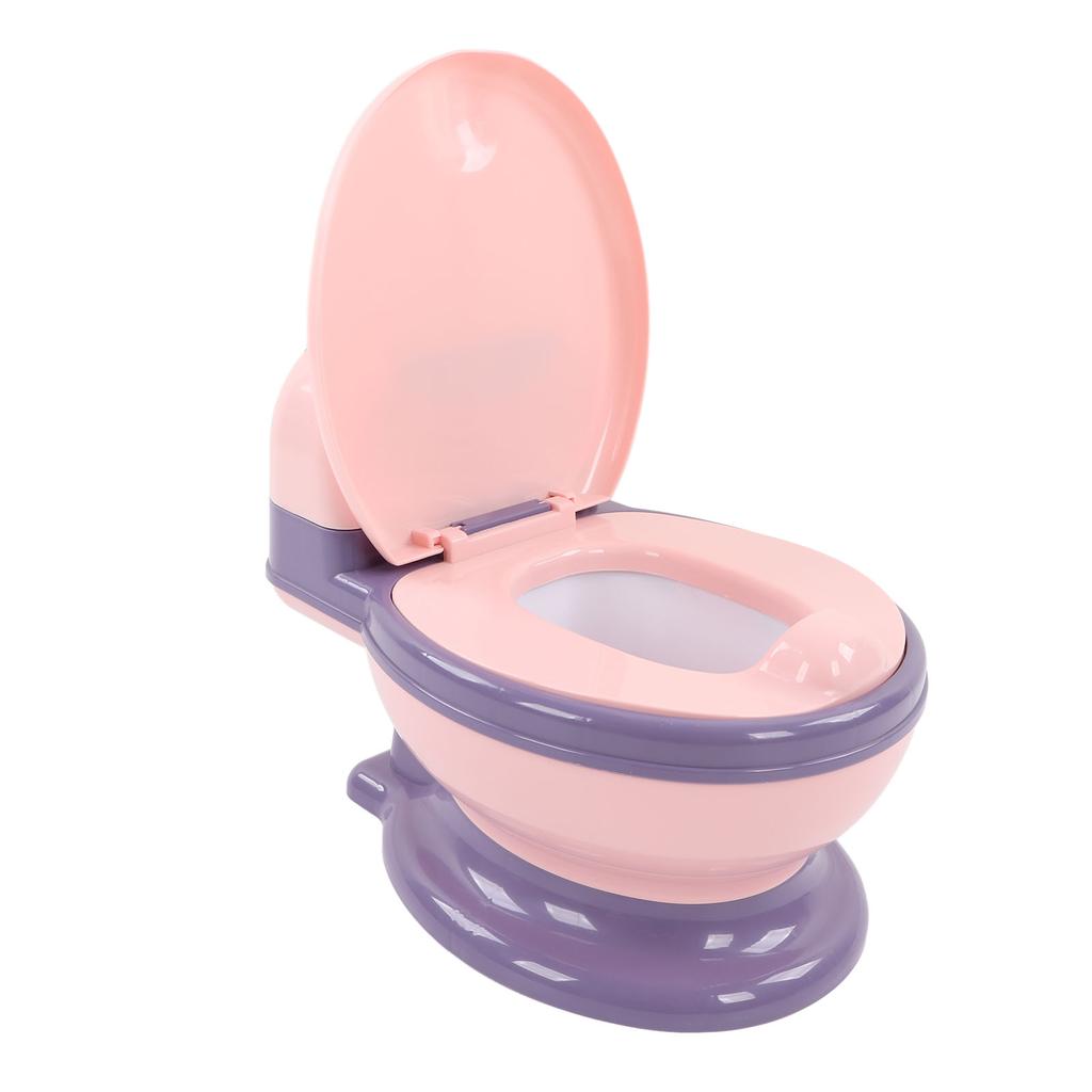 Baby Potty Toilet Emulational Large Size Universal Detachable Potty Training Toilet Pinkish Purple