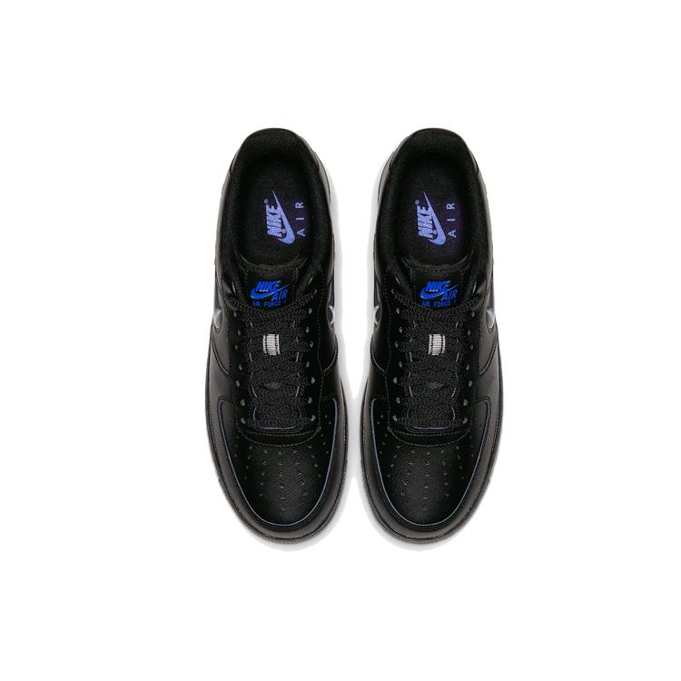 Nike Air Force 1 Low Jewel Черный Серый Королевский CT3438-002