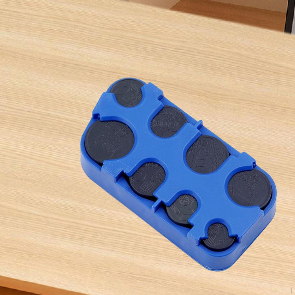 Держатель для капсул Подарки для хоббистов Многосекционный интерьер Коллекционные принадлежности Портативный органайзер