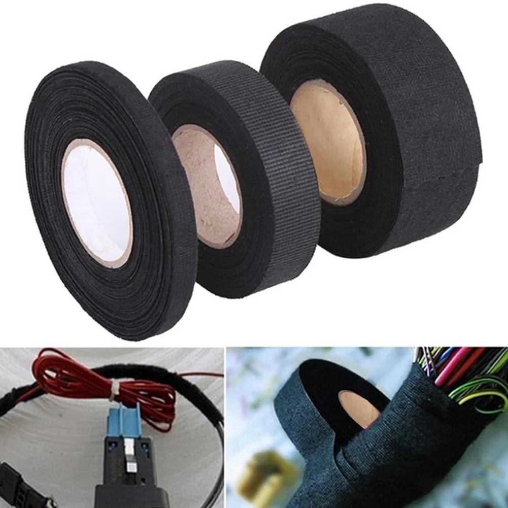 High Temperature Resistance Adhesive Cloth Tape for Cable Harness Car Auto Heat Sound Isolation