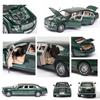 1:24 масштаба Mushang Extended Bentley Mushang, большой размер, литая под давлением модель автомобиля из сплава, игрушка с высокой имитацией металлического автомобиля для коллекции