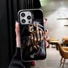 Скелет Жнец Забавный Стиль Ударопрочный Чехол для Телефона для iPhone 17 Air 16 16E 15 Pro Max 14 Plus 13 Mini 12 Задняя Крышка Anti Fa