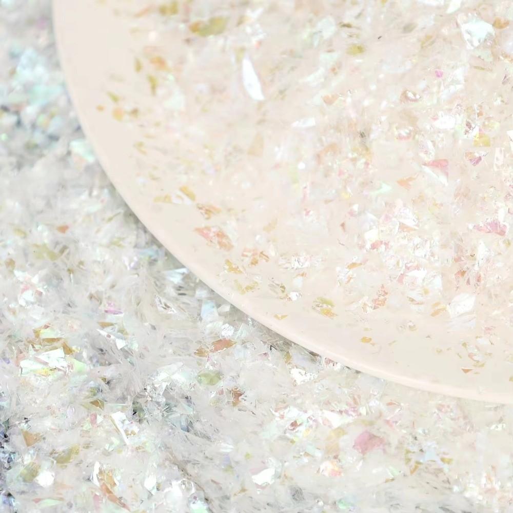 20/100g 3D Snowflake Decoration Fake Snow Artificial Snowflake Decor Party Decoration