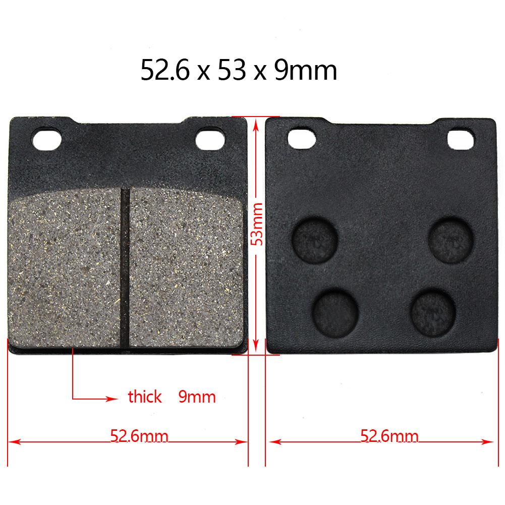 Передние и задние тормозные колодки мотоцикла для SUZUKI GSX1100 GSX 1100 Katana GV1400 GV 1400 Cavalcade VS1400 VS 1400 Intrumer VL