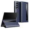 Чехол Smart View с окном из кожи для Samsung Galaxy Z Fold4 5G