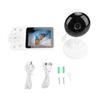 Indoor Security Camera Toddler Breathing Sound Detection 2.8 Inch LCD Display 2 Way Talk Pet Camera