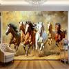 One piece, modern racehorse theme, suitable for living room decoration - bright colors and stunning detailsDJH