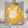 Двойное одеяло Pokec-Psyducks для гостиной Пушистые мягкие одеяла Покрывало на кровать Декор спальни Домашний плед на диван На колени