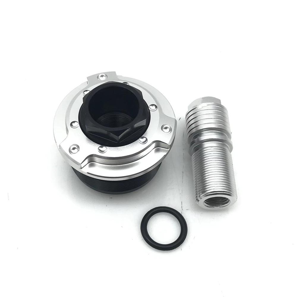 Пара красных мотоциклетных винтов амортизатора передней вилки 47 мм для Yamaha R15 V3 2017-2021