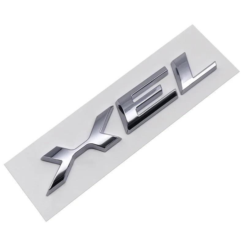 Наклейка на багажник автомобиля ABS для XEL XFL XJL XE XF XJ Логотип Задняя часть кузова Буква Значок Украшение 3D Эмблема Наклейка Аксессуары