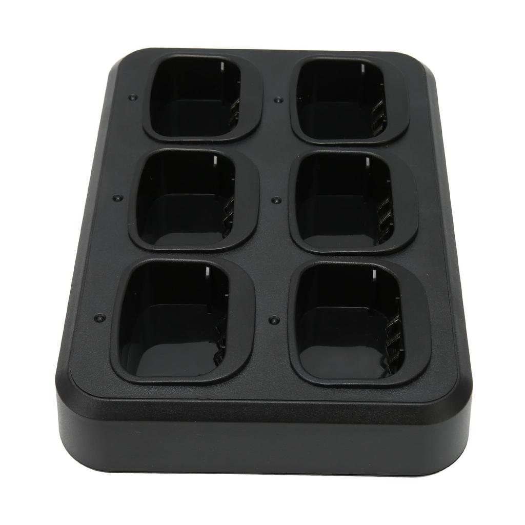 Рация Шестиместное зарядное устройство Быстрое рассеивание тепла Выход 500 мА AC 100?База для мультизарядки 240 В для