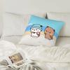 Bubu and Dudu Pillow Case Home Decoration Polyester Cushion Cover for Sofa Throw Pillow Cover Funny Cute Panda Bears Printing