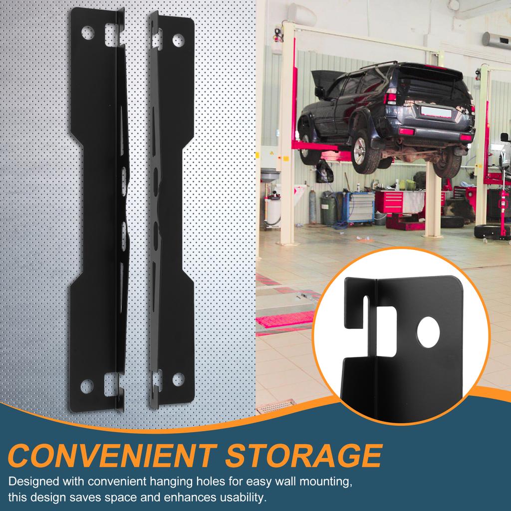 2PCS Wheel Toe Alignment Tool Plates, Heavy Duty Stainless Steel Automotive Alignment Tool Kit with Hanging Holes for