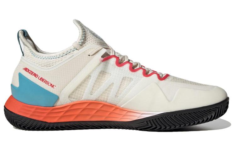 adidas Adizero Ubersonic 4 Грунтовое покрытие 'Chalk Scarlet' HQ5930