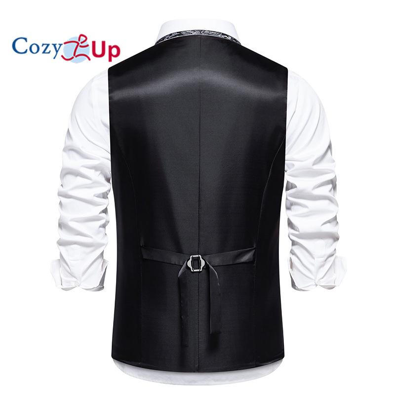 Уютный мужской деловой костюм, жилет, повседневный жилет, облегающий жилет, жилет