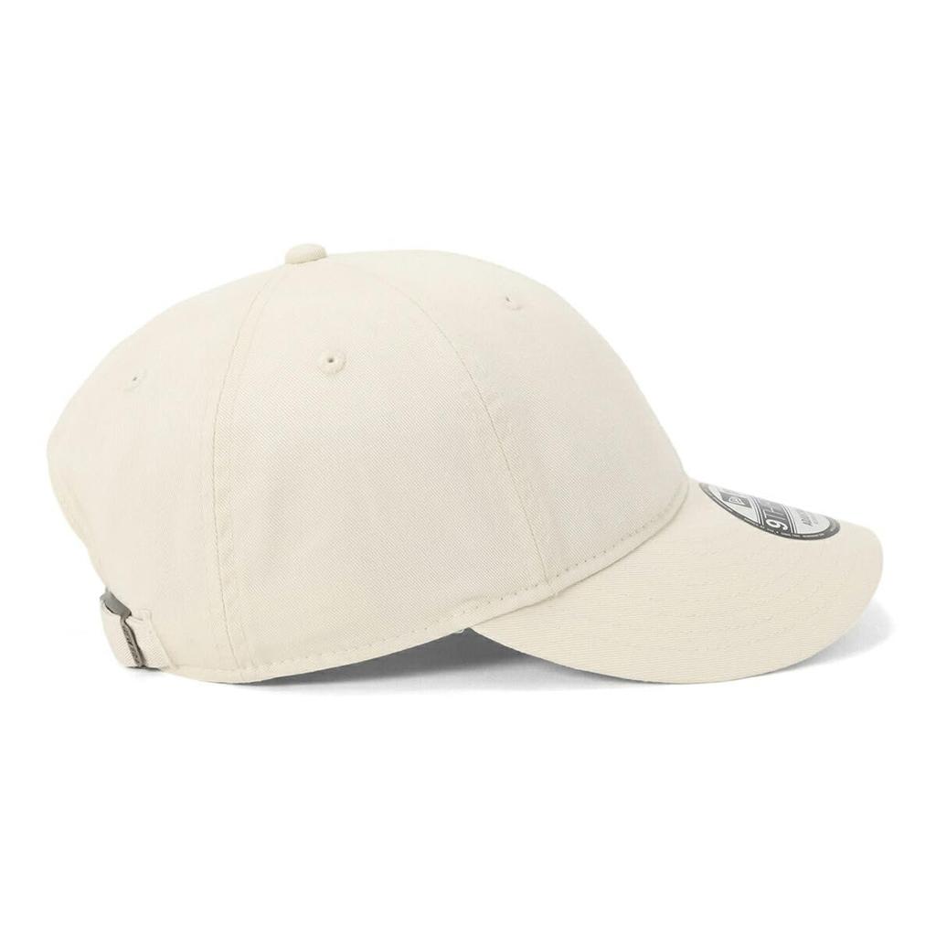 Кепка простая, легко застегивающаяся ONSPOTZ, изготовленная на заказ, светло-кремовая, 930, выстиранный хлопок, легко застегивающаяся, базовая [New Era] S/M