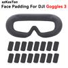For DJI Avata 2 Goggles 3 Eye Mask Sponge Protective Cover Replacement Soft Face Plate Eye Pad for DJI Avata Glasses Accessories