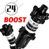 Goldix M370 24-отверстия MTB Boost Втулка Передняя Задняя Горный Велосипед Велосипедная Втулка Трещотки Pro7 Ratchet 36T Шумная K7 Cube Пара Задняя 12X148