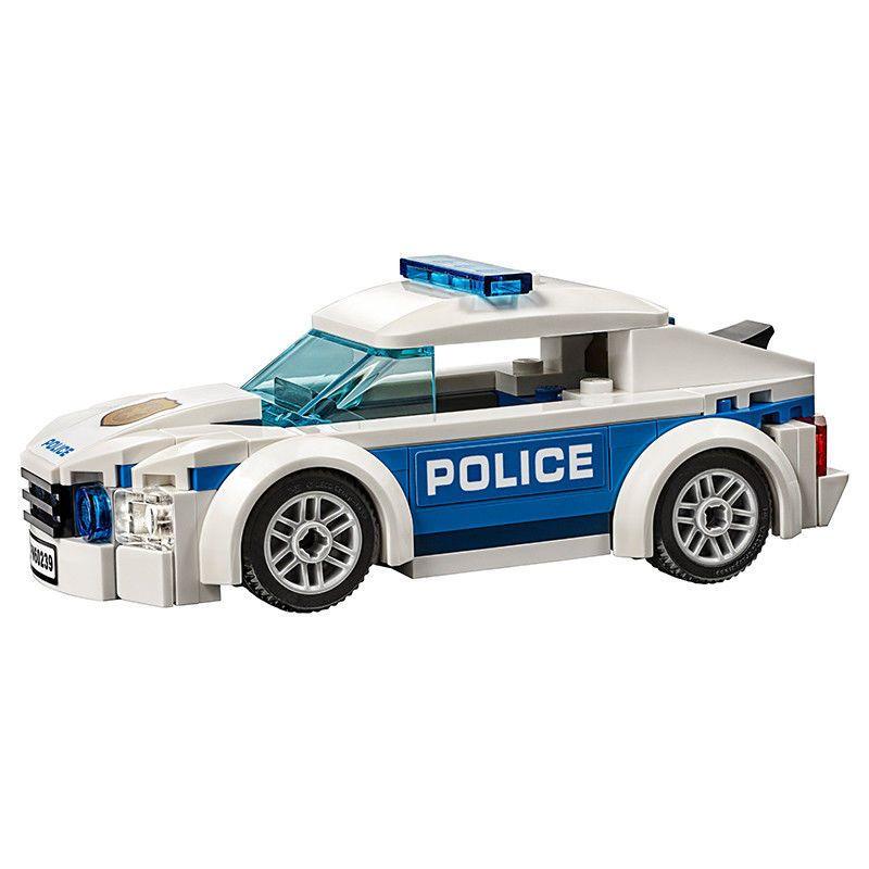 LEGO Коллекция Город, Строительные Блоки Машина Городского Патруля 92 детали 60239