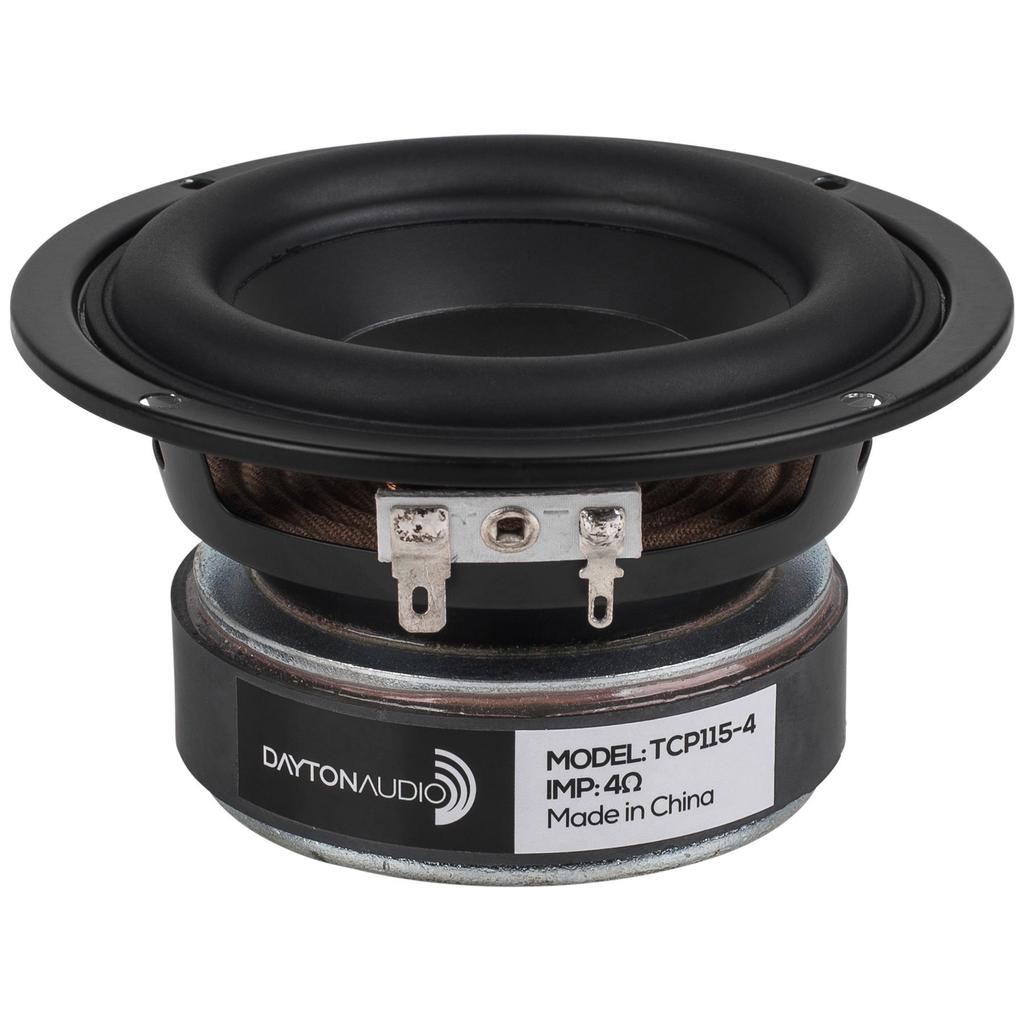 Dayton Audio TCP115-4 11.5cm Paper Cone Mid-Woofer 4 Ohm