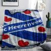 1pc SC Heerenveen Print Flannel Blanket, High quality Comfortable for All Seasons, Home Decor, Warmth and Comfort, Perfect for Christmas Gifts83