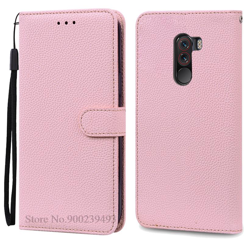 For Xiaomi Pocophone F1 Case Shockproof Wallet Flip Case For Poco F1 Cover Xiaomi Mi Poco Phone F1 Poko F1 PocoF1 Phone Cases
