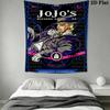 Jojo'S Bizarre Adventure Golden Wind Threepiece Set 1 Duvet Cover 2 Pillowcase Without Core Soft And Comfortable Bedding Set