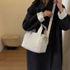 Women's Canvas Bag Multi-Pocket Handbag Single Shoulder Large Capacity Women's Bag Crossbody Bag