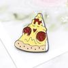 Vintage Halloween Lapel Pins Zinc Zinc Alloy Doughnut Brooch Cartoon Metal Brooch  Holiday Decoration
