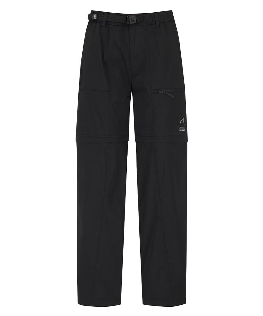 SIERRA DESIGNS W) Summer Moon Cool Wave 2-Way Pants (Semi-Wide Fit) Black