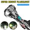 Flashlight Longer Distance Range Ultra Wide Convenient Powerful Multi-purpose USB Rechargeable Ergonomic Power LED Flashlight