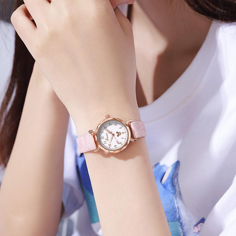 Women's Quartz Watch Student Casual Ladies Wristwatch Simple Stylish Fresh Trendy Forest Style Female Watches For Daily School