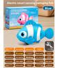 Electric Simulation Fish Automatic Sensing Dodge Clownfish Swinging Moving Educational Animal Learning to Climb and Chase Toy