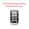 Styling Mouldings Zinc Alloy Leather Car Key Case Cover Fob Protect for Kia 4 Button Sorento K900 K7 Cadenza Accessories Keychai