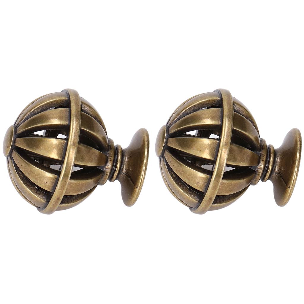 2Set Cabinet Knob Birdcage Hollow Closet Cabinet Drawer Knob из цинкового сплава для дома