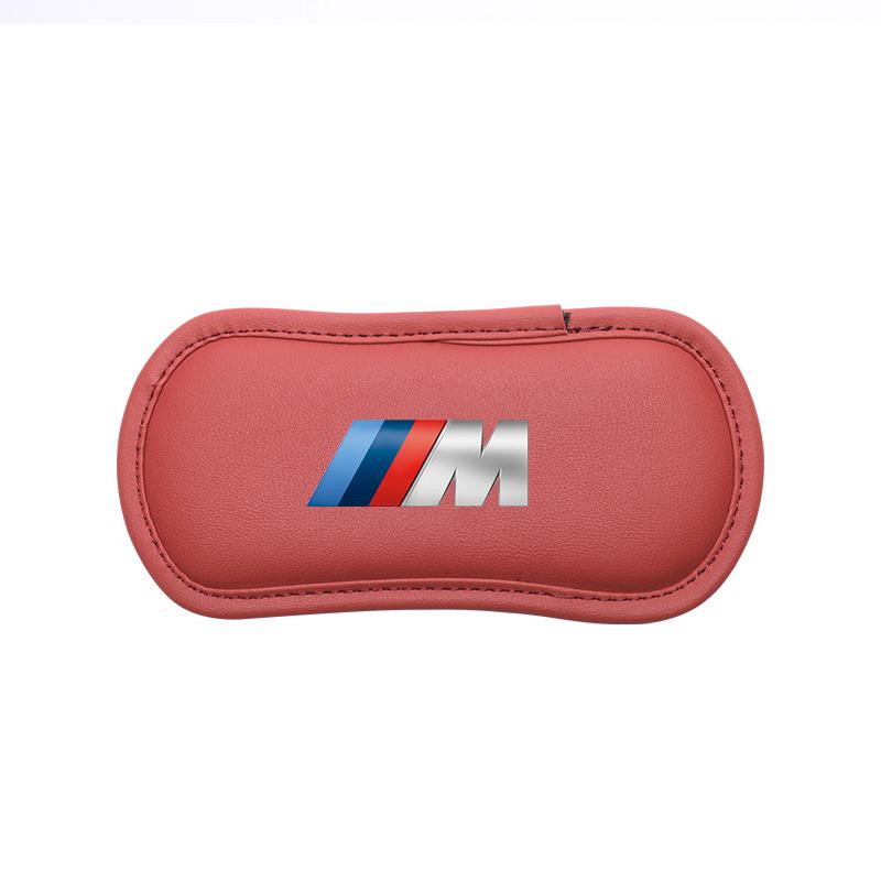 BBIG5 Car Interior Leg Knee Rest Pads Leather Cushion Valve Cap Auto Sticker For BMW X1 X2 X3 X5 X4 X6 X7 iX3 F20 F10 F07 E70 E46 E90