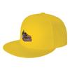 Fashion TheQuadCitiesRiverBanditsBaseball Logo Flat Brim Sun Hat  HighQuality Texture Cap For Women