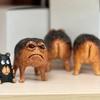 Уникальные Злые Африканские Дождевые Лягушки - Аксессуары для Бонсай, Статуэтки из Смолы - Идеально для Сада, Улицы и Настольных Украшений