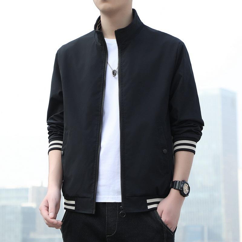 Spring and Autumn Jackets for Men Korean Sports Sports and Casual Stand Collar Jacket Baseball Suit Men's Jacket