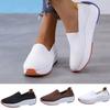 Spring Women Sneakers Mesh Flats Thick Sole Wedge Slip-on Female Shoes Lady Breathable Cozy Concise Casual Sports Walking Shoes
