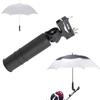 Universal Black Pushchair Golf Umbrella Holder Adjustable Umbrella Stand Bicycle Stroller