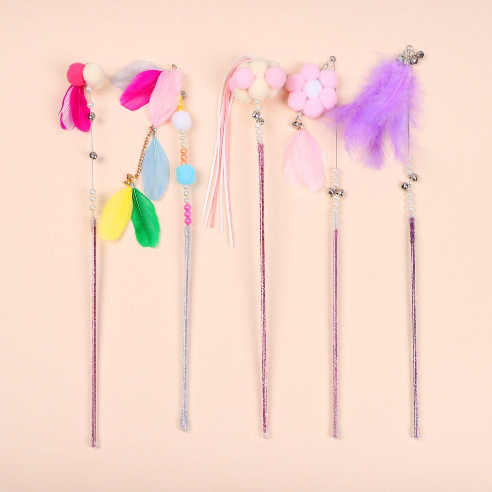1PCS Home Tease Cat Stick Resistant Toy Cat Toys Cat Products Pet Toy Cat Supplies