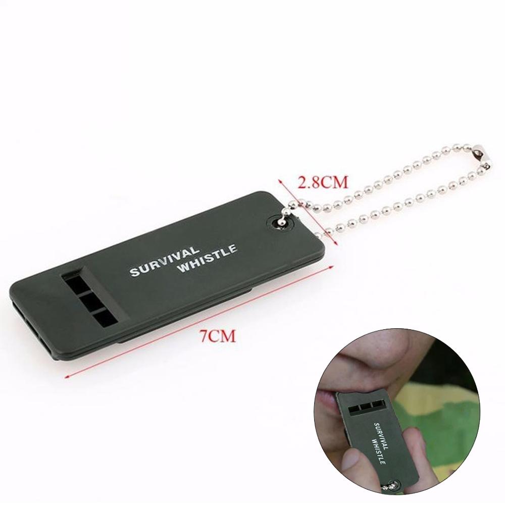 3-частотный свисток, свисток для выживания, брелок для ключей, рефери по регби, кемпинга, пешего туризма, аварийный свисток для выживания, уличные инструменты