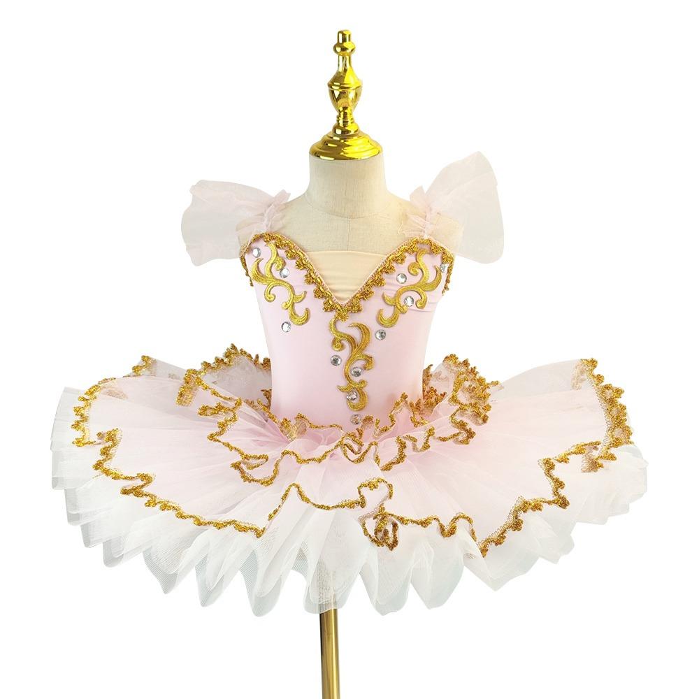 Fashion Sequin Ballet Dress Puffy Modern Ballet Tutu Party Dress Princess Dress Children