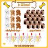 6-20Set Mini Plush Puppy Stuffed Dogs Adopt A Pet Dog Set with Paper Boxes Animals Bulk for Birthday Animal Theme Party Favors