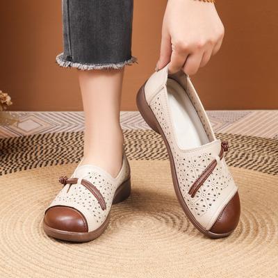 Женские балетки на плоской подошве Модная женская повседневная обувь Дышащие женские мокасины Комфортные туфли для мам на плоской подошве Женские туфли Zapatillas Mujer