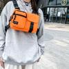 Large Capacity Men' S Vest Bag Zipper Message Crossbody Pouch Double Shoulder Chest Bag  Daily