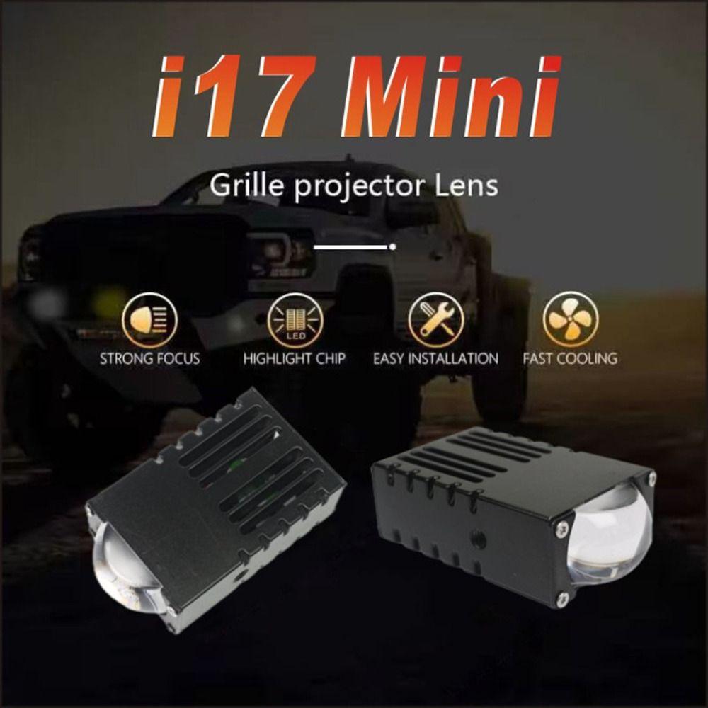 2Pcs 5500K 3000k Projector Lens Work Light Mini Driving Light Spotlights Car Motorcycle