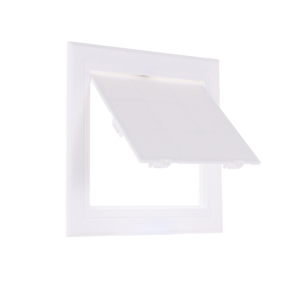 Белая открывающаяся крышка-откидная крышка Съемное смотровое отверстие Навесной люк для доступа Двери Стена Потолок