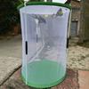 Butterfly Habitat Mini Greenhouse for Indoor Outdoor Observation Sturdy Reusable Cylinder Shape Cage with Visible Mesh